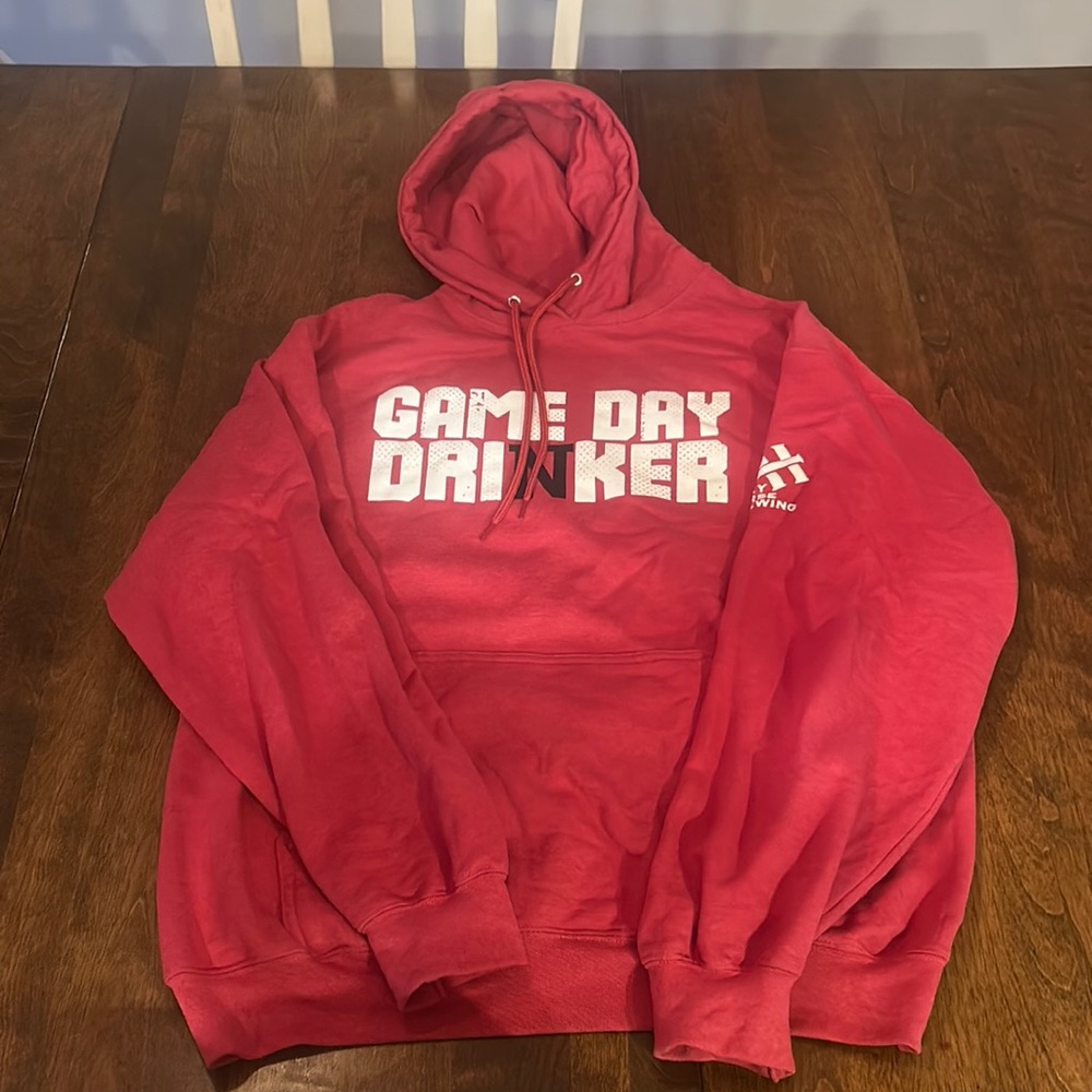 Nebraska Hoodie Size Large